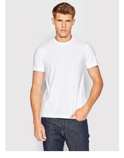T-shirt - koszulka męska T-Shirt 52T00652 Biały Slim Fit - modivo.pl Trussardi