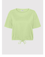 Bluzka T-Shirt Duru 27013467 Zielony Loose Fit - modivo.pl Noisy May