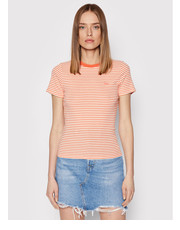 Bluzka Levis® T-Shirt Ribbed Baby 37697-0039 Pomarańczowy Slim Fit - modivo.pl Levi’s