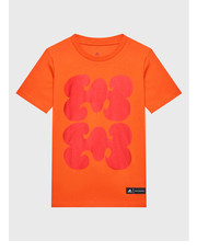 Bluzka adidas T-Shirt MARIMEKKO HL1629 Pomarańczowy Regular Fit - modivo.pl Adidas Performance