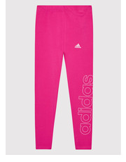 Spodnie adidas Legginsy HM8723 Różowy Slim Fit - modivo.pl Adidas Performance