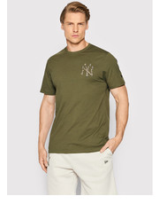 T-shirt - koszulka męska T-Shirt New York Yankees 12893123 Zielony Regular Fit - modivo.pl New Era