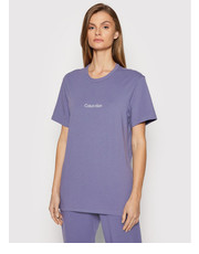 Bluzka T-Shirt 000QS6756E Fioletowy Regular Fit - modivo.pl Calvin Klein Underwear