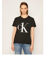 Bluzka T-Shirt Crew Neck 000QS6436E Czarny Regular Fit - modivo.pl Calvin Klein Underwear
