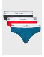 Bielizna męska Komplet 3 par slipów 000NB2379A Kolorowy - modivo.pl Calvin Klein Underwear