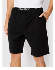 Krótkie spodenki męskie Szorty sportowe 000NM2174E Czarny Regular Fit - modivo.pl Calvin Klein Underwear