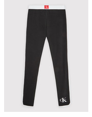 Spodnie Legginsy G80G800552 Czarny Slim Fit - modivo.pl Calvin Klein Underwear