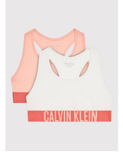 Bielizna dziecięca Komplet 2 biustonoszy G80G800478 Pomarańczowy - modivo.pl Calvin Klein Underwear