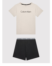 Piżama dziecięca Piżama B70B700387 Beżowy Regular Fit - modivo.pl Calvin Klein Underwear