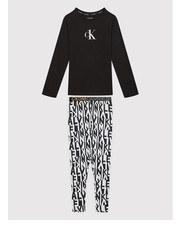 Piżama dziecięca Piżama Knit G80G800493 Czarny Regular Fit - modivo.pl Calvin Klein Underwear