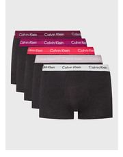 Bokserki męskie Komplet 5 par bokserek Low Rise Trunk 000NB2631A Czarny - modivo.pl Calvin Klein Underwear