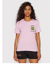 Bluzka T-Shirt Kita 15259095 Różowy Regular Fit - modivo.pl Only