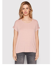Bluzka T-Shirt Moster 15106662 Różowy Loose Fit - modivo.pl Only
