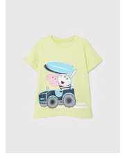 Bluzka T-Shirt PEPPA PIG 13199830 Żółty Regular Fit - modivo.pl Name It