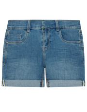 Spodnie Szorty jeansowe 13193010 Granatowy Slim Fit - modivo.pl Name It