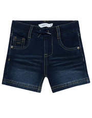Spodnie Szorty jeansowe Ryan 13185527 Granatowy Regular Fit - modivo.pl Name It