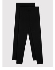 Spodnie Komplet 2 par legginsów 13180828 Czarny Slim Fit - modivo.pl Name It