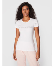 Bluzka T-Shirt 163139 2F227 00010 Biały Slim Fit - modivo.pl Emporio Armani Underwear
