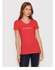 Bluzka T-Shirt 163321 2R227 04574 Czerwony Regular Fit - modivo.pl Emporio Armani Underwear