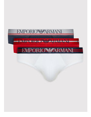 Bielizna męska Komplet 3 par slipów 111734 2F723 17236 Kolorowy - modivo.pl Emporio Armani Underwear