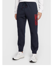 Spodnie męskie Spodnie dresowe 111873 2F571 00135 Granatowy Regular Fit - modivo.pl Emporio Armani Underwear