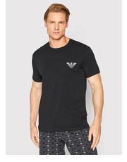 T-shirt - koszulka męska T-Shirt 110853 2R525 00020 Czarny Regular Fit - modivo.pl Emporio Armani Underwear