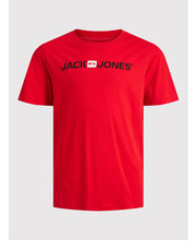 Bluzka Jack&Jones Junior T-Shirt Corp 12212865 Czerwony Regular Fit - modivo.pl Jack & Jones