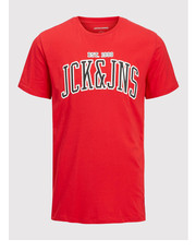 Bluzka Jack&Jones Junior T-Shirt Cemb 12213304 Czerwony Regular Fit - modivo.pl Jack & Jones