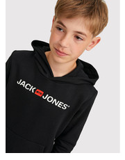 Bluza Jack&Jones Junior Bluza Corp 12212186 Czarny Regular Fit - modivo.pl Jack & Jones