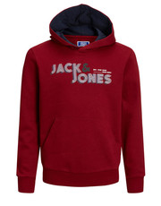 Bluza Jack&Jones Junior Bluza Friday 12219582 Bordowy Regular Fit - modivo.pl Jack & Jones