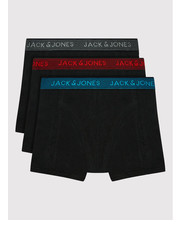 Bielizna dziecięca Jack&Jones Junior Komplet 3 par bokserek Waistband 12203513 Czarny - modivo.pl Jack & Jones