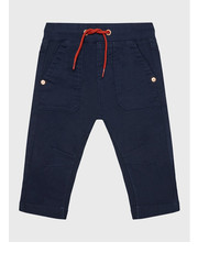 Spodnie Spodnie materiałowe 995020 Granatowy Regular Fit - modivo.pl Blue Seven
