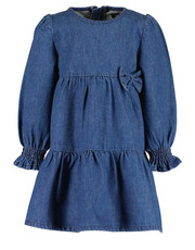 Sukienka dziecięca Sukienka jeansowa 971009 Granatowy Regular Fit - modivo.pl Blue Seven