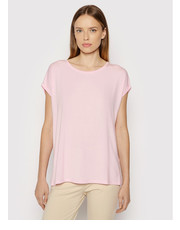 Bluzka T-Shirt Ava 10187159 Różowy Relaxed Fit - modivo.pl Vero Moda
