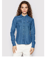 Koszula Koszula jeansowa Western L45SCLDP Niebieski Regular Fit - modivo.pl Lee