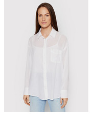 Koszula Koszula Pocket L45PUMLJ Biały Regular Fit - modivo.pl Lee