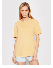Bluzka T-Shirt Plain L43UUYUH Żółty Regular Fit - modivo.pl Lee