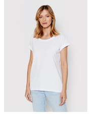 Bluzka T-Shirt Dreamers 14025668 Biały Regular Fit - modivo.pl Vila