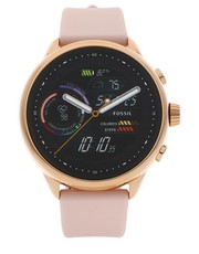 Zegarek damski Smartwatch Wellness Edition FTW4071 Różowy - modivo.pl Fossil
