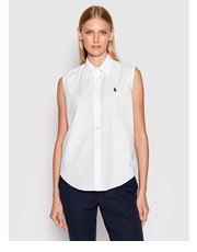 Koszula Koszula 211863985001 Biały Regular Fit - modivo.pl Polo Ralph Lauren