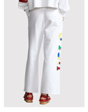 Spodnie Spodnie dresowe 211863306001 Biały Regular Fit - modivo.pl Polo Ralph Lauren