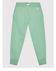 Spodnie Spodnie dresowe 211794397023 Zielony Regular Fit - modivo.pl Polo Ralph Lauren