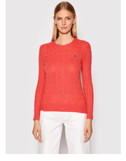 Sweter Sweter 211875831003 Czerwony Regular Fit - modivo.pl Polo Ralph Lauren