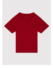 Bluzka T-Shirt 323832904038 Czerwony Regular Fit - modivo.pl Polo Ralph Lauren