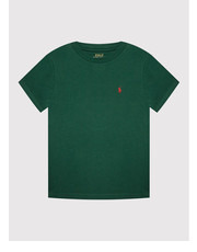 Bluzka T-Shirt 321832904088 Zielony Regular Fit - modivo.pl Polo Ralph Lauren