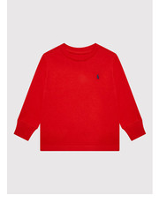 Bluzka T-Shirt 321843804003 Czerwony Regular Fit - modivo.pl Polo Ralph Lauren