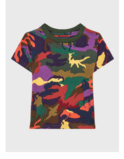 Bluzka T-Shirt 321844639 Kolorowy Regular Fit - modivo.pl Polo Ralph Lauren