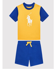 Bluzka Komplet t-shirt i szorty sportowe 320870789001 Kolorowy Regular Fit - modivo.pl Polo Ralph Lauren