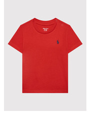 Bluzka T-Shirt 320832904036 Czerwony Regular Fit - modivo.pl Polo Ralph Lauren