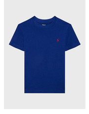 Bluzka T-Shirt 322832904092 Niebieski Regular Fit - modivo.pl Polo Ralph Lauren